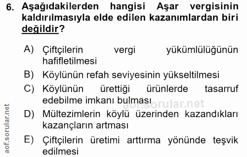 Soru 6