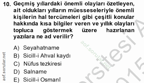 Soru 10