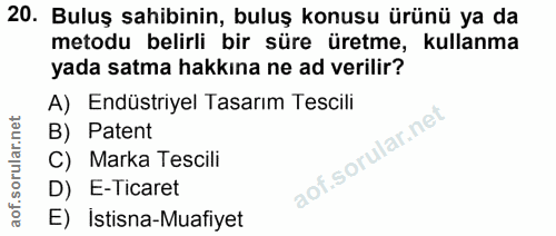 Soru 20
