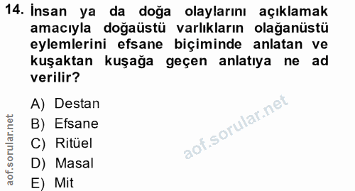 Soru 14