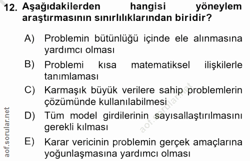 Soru 12