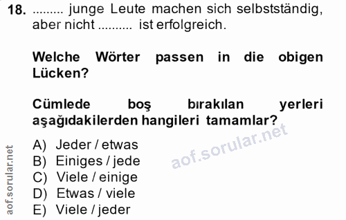 Soru 18