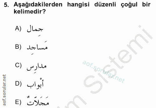 Soru 5