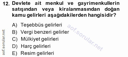 Soru 12