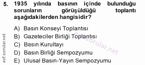 Soru 5