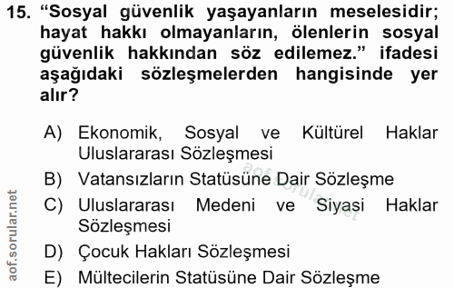 Soru 15