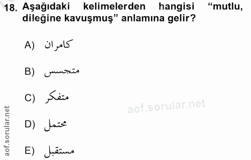 Soru 18