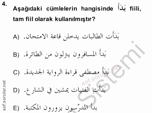 Soru 4