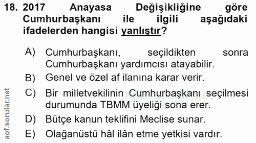 Soru 18