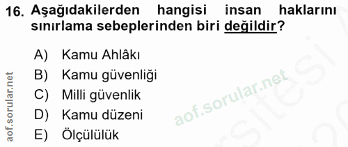 Soru 16