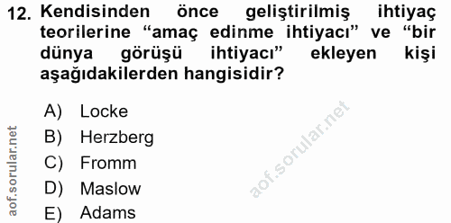 Soru 12