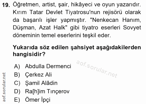 Soru 19