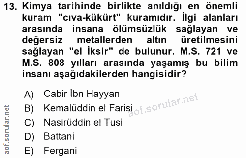 Soru 13