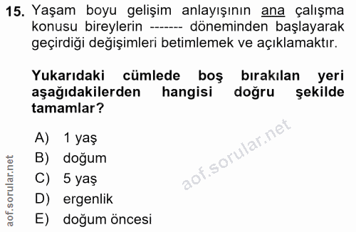 Soru 15