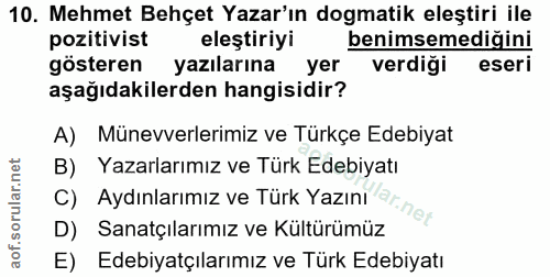 Soru 10
