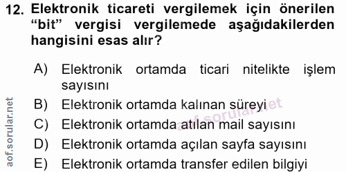 Soru 12