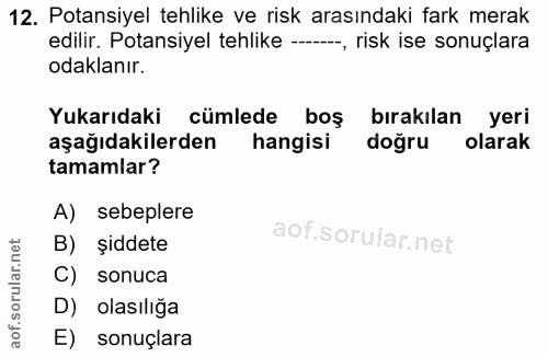 Soru 12