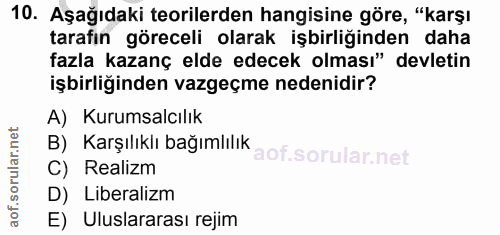Soru 10