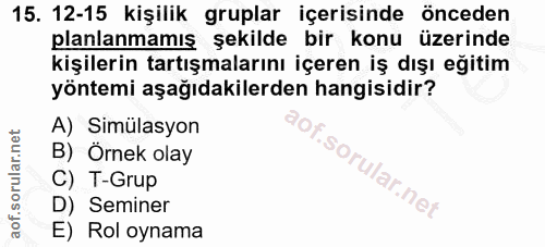 Soru 15