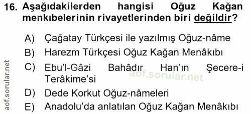 Soru 16