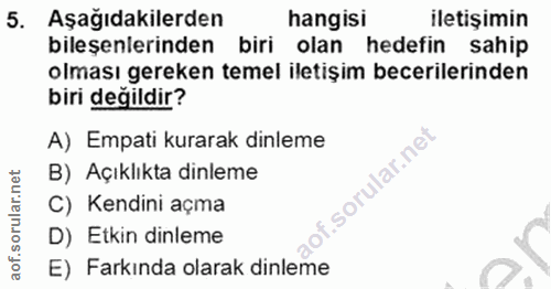 Soru 5