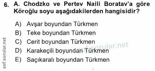 Soru 6