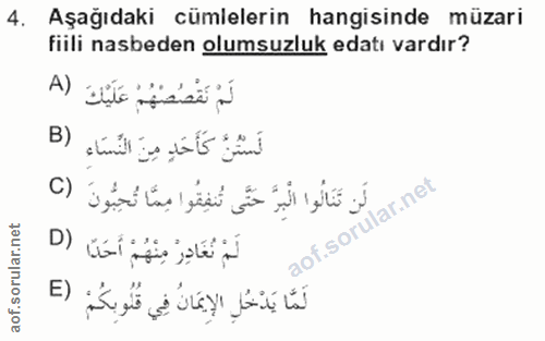 Soru 4