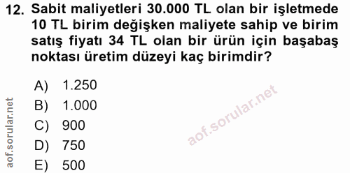 Soru 12
