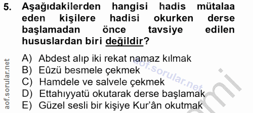 Soru 5