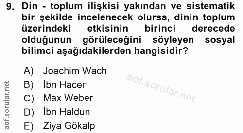 Soru 9