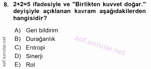 Soru 8