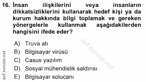 Soru 16
