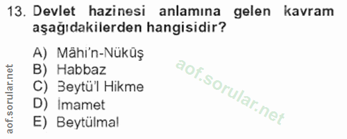 Soru 13
