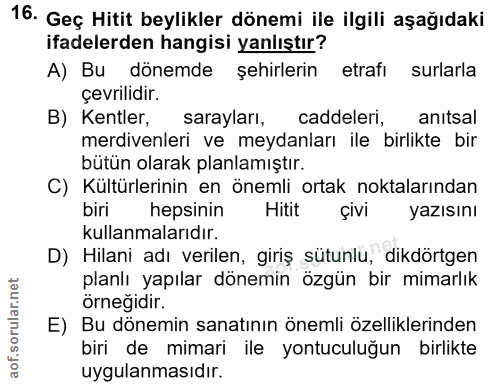 Soru 16