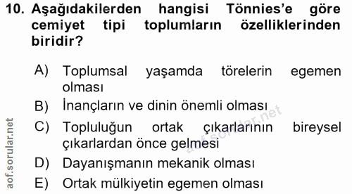 Soru 10