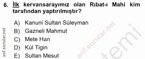Soru 6