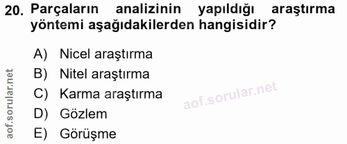 Soru 20