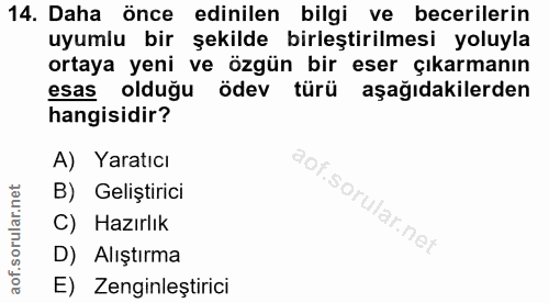 Soru 14