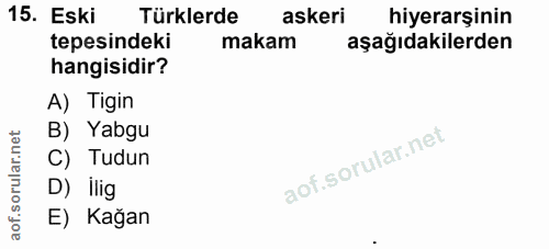 Soru 15