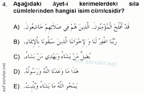 Soru 4