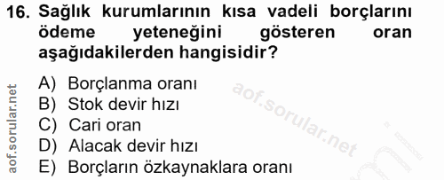 Soru 16