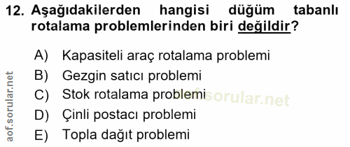 Soru 12