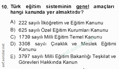 Soru 10