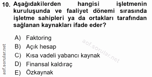 Soru 10