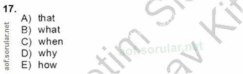 Soru 17