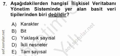 Soru 7