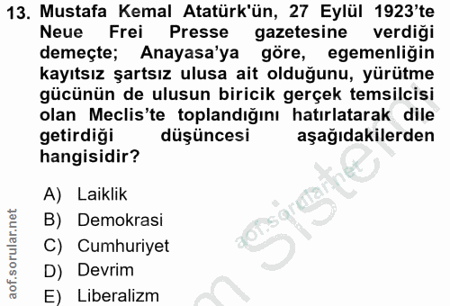 Soru 13