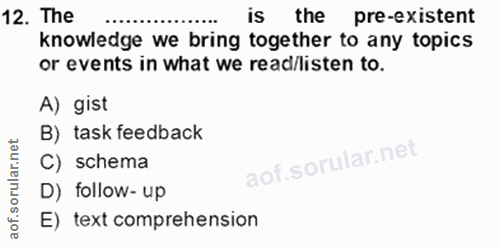 Soru 12