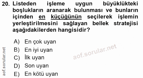Soru 20
