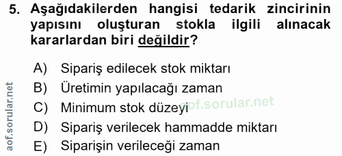 Soru 5